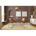 thumbnail image 3 of Beverly Rug Indoor Bordered Area Rugs, Non Slip Rubber Backing Modern Living Room Area Rug, Beige, 8'x10', 3 of 8