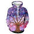 thumbnail image 2 of Spring Autumn Creative Psychedelic Tree Pattern Hoodies For Men 3D Printing Casual Pullovers Sweatshirt Streetwear Tops Hoodie-PZM12798 3XL, 2 of 5