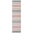 thumbnail image 1 of Trans-Ocean Imports CMSR8827112 Liora Mannequin Cosmos Tzigane Rayure Indoor & Outdoor Rug&44; Pastel - 24 Po x 8 Pi., 1 of 1