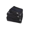 thumbnail image 1 of Moyic 3 uds bolsa de almacenamiento con cremallera práctica gran capacidad ropa interior sujetador calcetines organizador bolsas elegante Almacenamiento y organización del hogar Negro, 1 of 6