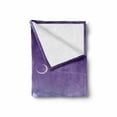 thumbnail image 2 of Northwoods Soft Flannel Fleece Throw Blanket, Mountain Scenery with Lonely Pine Tree River and Hills at the Back, Cozy Plush for Indoor and Outdoor Use, 60" x 80", Violet Pink Pale Grey, by Ambesonne, 2 of 6