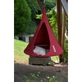 thumbnail image 5 of Vivere CACBR5 3.9 Foot All Weather Polyester and Cotton Cacoon Bonsai, Chili Red, 5 of 5