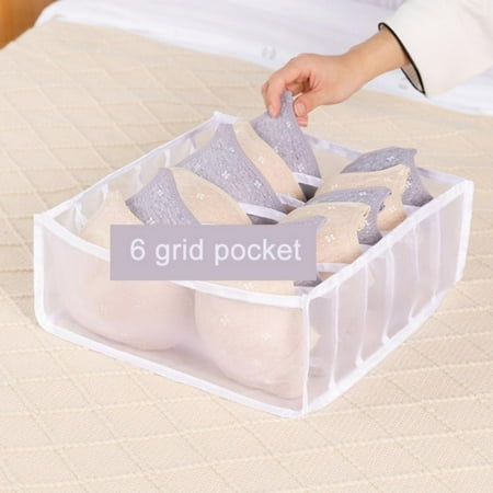 

Foldable Underwear Drawer Organizers Dividers Closet Dresser Clothes Storage Organizer Box For Bras Scarves Ties Socks Boxes