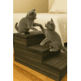 thumbnail image 4 of Rustic Wooden 3-Step Pet Stairs – Durable Dog & Cat Steps for Bed or Couch, 16" W x 15" H x 30" D, 4 of 8