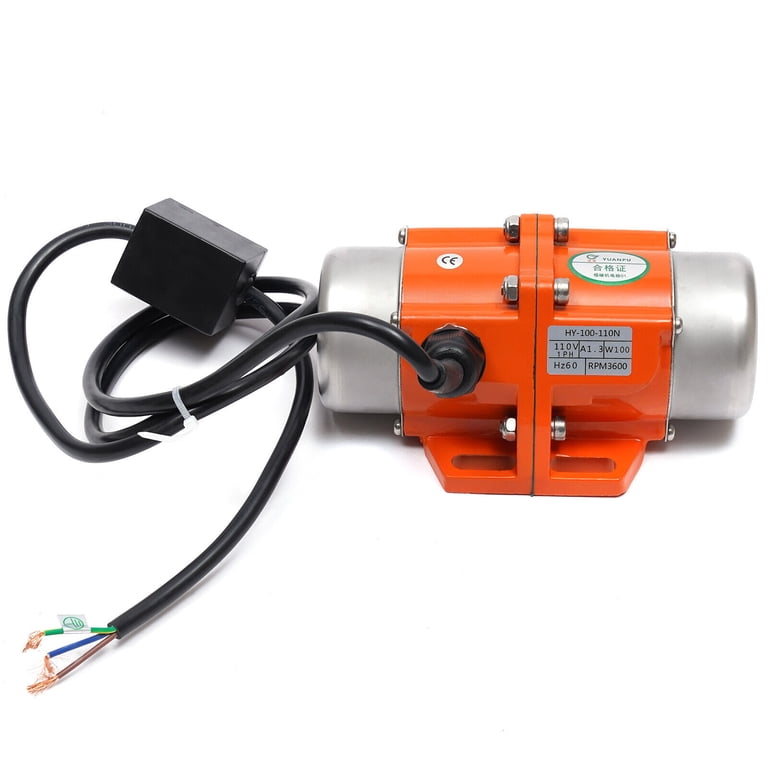 110V 1 Phase 100W Vibration Motor Concrete Shaker Vibrating Motor Asynchronous - Walmart.com 110V 1 Phase 100W Vibration Motor Concrete Shaker Vibrating Motor Asynchronous - Walmart.com