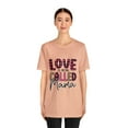thumbnail image 3 of Love Is Being Called Mama Unisex Jersey Short Sleeve Tee, 3 of 4