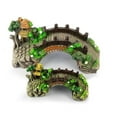 thumbnail image 1 of Pavilion Tree Fish Tank Decoration  Poly Resin Bridge Aquarium Ornament  Climbing Platform for Fish Turtle, 1 of 10