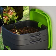 Maze RSI-MC-WORM 4 gal Stationary Worm Compost Farm, Black