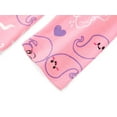 thumbnail image 4 of Beezizac Halloween Allover Cute Ghost Pajamas for Girls Soft Long Sleeves & Pants PJ Set Big / Tween Kid Jammies Size 14, 4 of 7