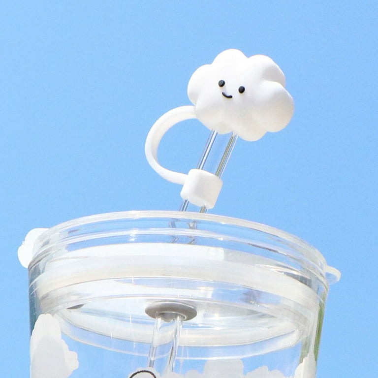  8Pcs 10mm Cute Dog Straw Cover Cap for Stanley Cup