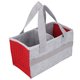 thumbnail image 1 of Bolsa de almacenamiento de transporte portátil, funda de tela de fieltro con espacio adicional para Toniebox Player Starter Set, color rojo, 1 of 5