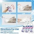 thumbnail image 6 of Shoe Cleaner, Sneaker Whitening Foam, Footwear Care Product, Instant Cleaning Spray, Shoe Refresh Solution, 6 of 6