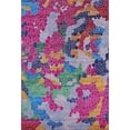 thumbnail image 2 of Addison Rugs Mayfield Premium Machine Washable Transitional Geometric Blush Rectangle Rug, 3' x 5', 2 of 7