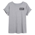 thumbnail image 2 of Iron Man - 63 Jersey - Juniors Oversized Graphic T-Shirt, 2 of 4