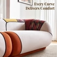 thumbnail image 5 of YINIX 102" Modern Sofa with Extra Deep Seat, Comfy Upholstered Couch for Living Room,Beige, 5 of 9