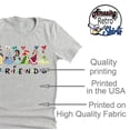 thumbnail image 4 of Disney Princess Friends Unisex Short Sleeve Shirt (Grey-2X Large), 4 of 7