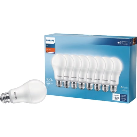 Philips Lighting LED Master A19 LED Bulb - Non-Dimmable, 1500 Lumen, Soft White - 24 Pack