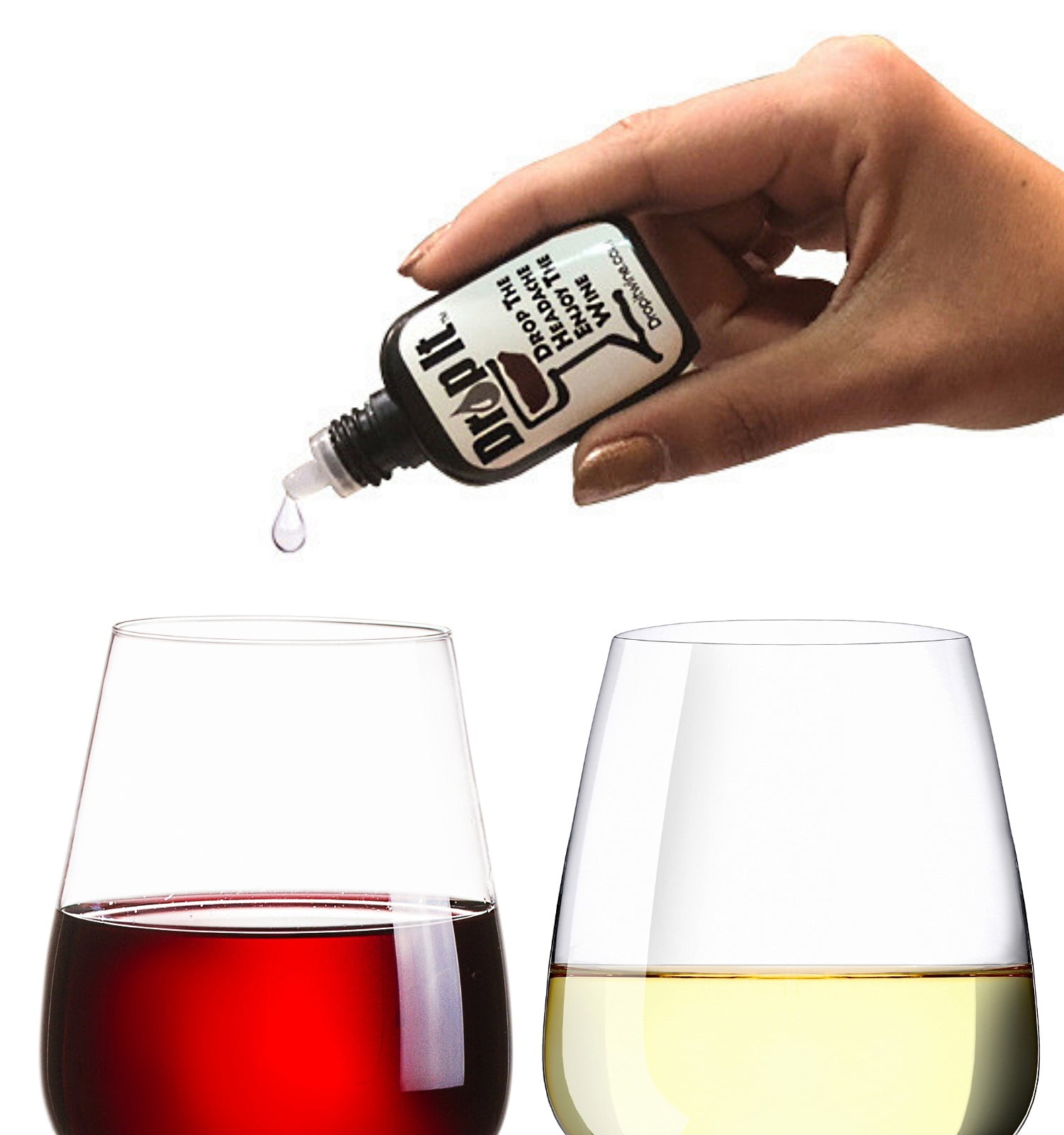 Drop It Wine Drops Natural Wine Sulfite Remover and Tannin Remover
