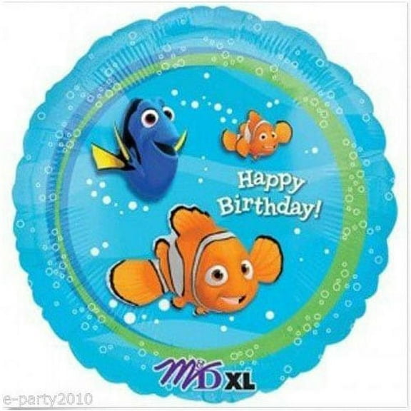 Nemo Birthday Balloon (Each) - Party Supplies