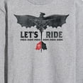 thumbnail image 3 of How to Train Your Dragon - Let's Ride  - Men's Long Sleeve T-Shirt, 3 of 5