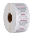 thumbnail image 1 of 1000 Pieces Candle Warning Labels Candle Jar Container Stickers Candle Safety Labels Candle Warning Sticker Decals for Candle Making DIY Candle Jars and Tins, 1 of 1