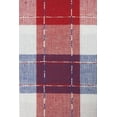 thumbnail image 3 of Lintex Linens Americana Plaid Red White & Blue 100% Cotton Tablecloth 60"X84", 3 of 3