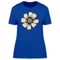 thumbnail image 1 of Cosmos Flower In White Color Tee Women's -Image by Shutterstock, 1 of 1