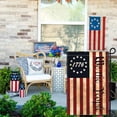 thumbnail image 5 of USA Garden Flag 12.5 x 18 Inch Double Sided, Patriotic We The People 1776 One Nation Under God Yard Decoration, Burlap Weather Resistant Outdoor Flag for Home Porch House Decor, 5 of 7
