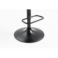 thumbnail image 4 of Banco Giratorio Moderno Con Respaldo Cocina/barra Color Negro, 4 of 6