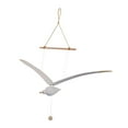 thumbnail image 4 of Gaviota de madera móvil de madera, gaviotas voladoras, decoración única para colgar en el techo, sala de estar, guardería, Patio y balcón, 4 of 10