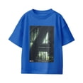 thumbnail image 2 of Marvel Avengers Doomsday Movie Poster Youth T-Shirt (Royal, XS-XL), 2 of 4