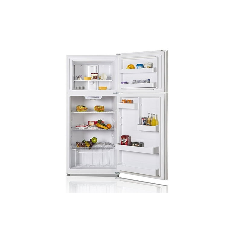 Impecca RA-2185W 18 Cu Ft Frige Top Freezer White - Walmart.com