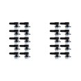 thumbnail image 1 of Conector de manguera de combustible para automóvil tipo L de 90 grados ID12-ID6 de 20 piezas, 1 of 5