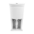 thumbnail image 5 of Swiss Madison Santorini White Ceramic Elongated 12in, 1.1/1.6 GPF Toilet, 5 of 15