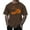 Brown, variant on Mens T Shirts Halloween Crying Pumpkin Printing Casual Short Sleeve Crew Neck Tees Comfortable Breathable Trendy Spring Summer Fall Mens Shirts Brown XXXL