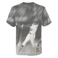thumbnail image 2 of Youth Mitchell & Ness George Brett White Kansas City Royals Sublimated Player T-Shirt, 2 of 3