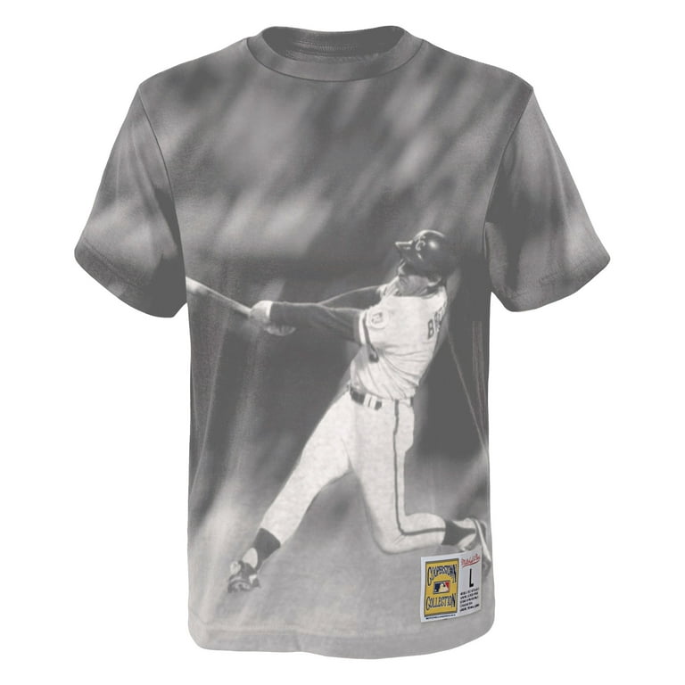 Youth Mitchell Ness George Brett White Kansas City Royals Sublimated Player T Shirt Walmart