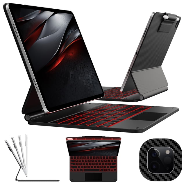 Funda tipo teclado para iPad Air 13 y iPad Pro 12.9