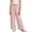 Pink, variant on CPNG Girls Sweatpants Elastic High Waist Straight Wide Leg Baggy Pants Loose Fit Lightweight Breathable Street Style Casual Pants