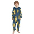 thumbnail image 2 of Vzayyk 4T-14Y Size Aviliable Cozy One-Piece Footless Sleeper Pajama Sun Faces, 2 of 8