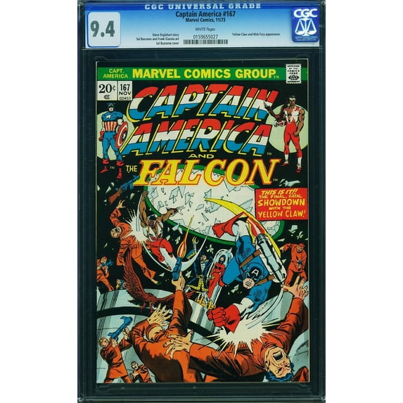 Captain America #167 - CGC 9.4 Comic Book