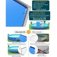thumbnail image 4 of Foldable Dog Kiddie Pool for Large Dogs, Hard Plastic Collapsible Pet Pool with Drain Hose Connector, Non-Slip Bottom for Backyard, 4 of 8