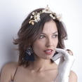thumbnail image 4 of Weiweiguan Artificial Pearl Rhinestone Headpiece Elegant Bridal Headwear for Wedding, 4 of 7
