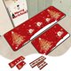 thumbnail image 1 of Tapetes Navideños de Terciopelo de Cristal para El Suelo, Alfombras para El Hogar, La Cocina, La Entrada., 1 of 6