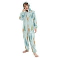 thumbnail image 5 of Soft Big Kids Onesie Pajamas Cozy Loose-Fit Jumpsuits for kids with Pockets for Christmas Lounge & Play Deer and Pine Trees Pattern, 5 of 8