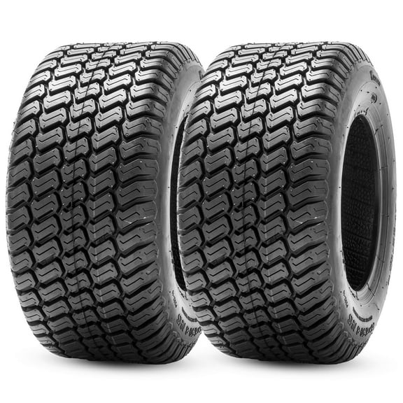 HALBERD 18x9.5x8 Lawn Mower Tires 4PR Tubeless 18x9.5-8 Turf Saver Garden Tire Set of 2