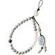thumbnail image 4 of Lanire De Tlphone Portable Perle Pulsera De Tlphone Portable Corde Pendentif En Pierre D'aluminium Blanc Chinois Adapt La Dcoration De Support D, 4 of 5