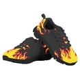 thumbnail image 4 of Uourmeti Burning Fire Shoes for Boys Size 2.5 Breathable Anti-Slip Sneakers Mesh Lightweight Walking Shoes Casual Lace Up Athletic Running Shoe, 4 of 7
