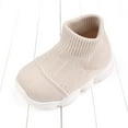 thumbnail image 4 of breaise Baby First-Walking Shoes Slip-On Toddler Shoes Non-Skid Infant Sneakers Breathable Cotton Elastic Socks Shoes with Memory Insole for kids Indoor Outdoor, 4 of 6