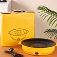 thumbnail image 2 of BNNG Electric Smokeless Indoor Grill w/Non-Stick Cooking Surface Customized BBQ, Multi-Function Grill Pan Electric Grill Pan Grill Electric Barbecue Grill, 2 of 5